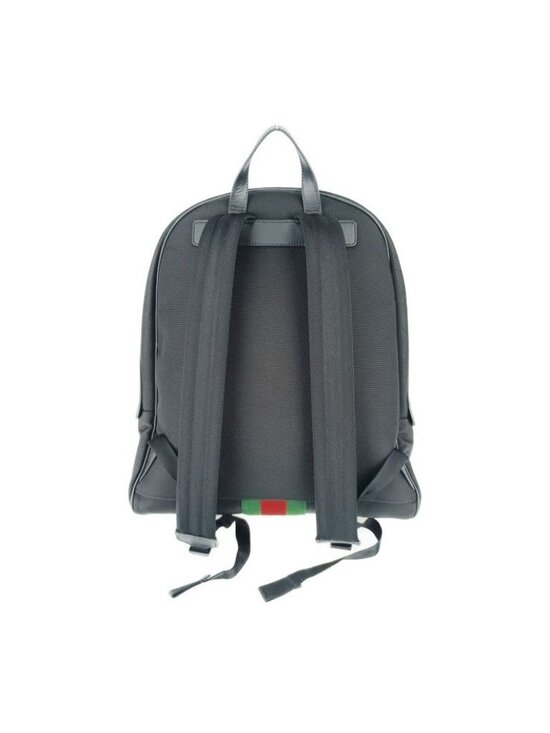 Gucci Backpack Sherry Line Black Silver Hardware Canvas main image 5